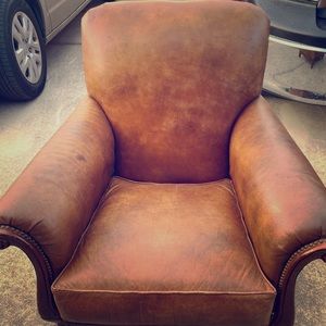 Thomasville Leather Chair